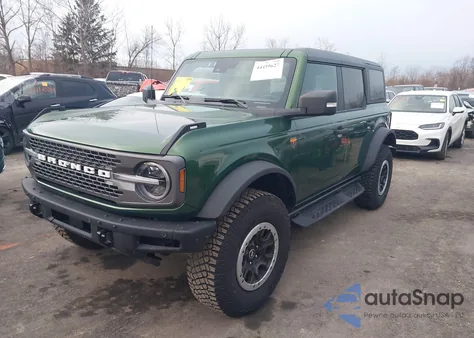 2024 Ford Bronco Badlands z USA, uszkodzony, nr VIN 1FMEE9BP9RLA92268